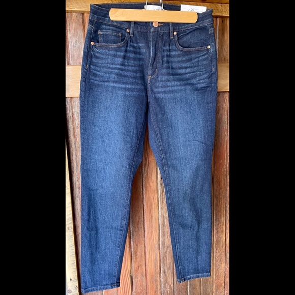 SOLD - LOFT Curvy Skinny Crop Jeans, Size 8 - Picture 4 of 10